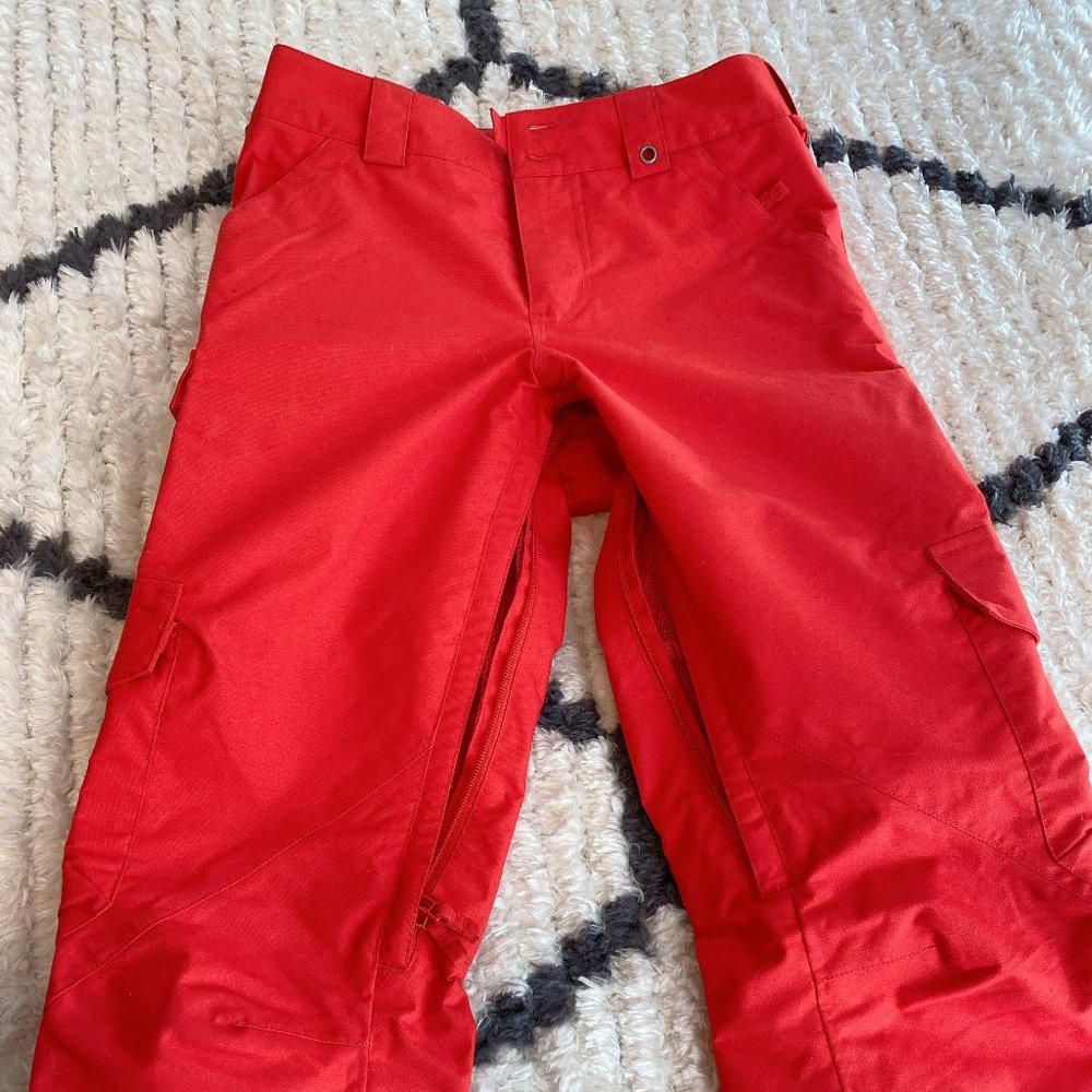 Burton dryride insulated snowboard pants women xxs